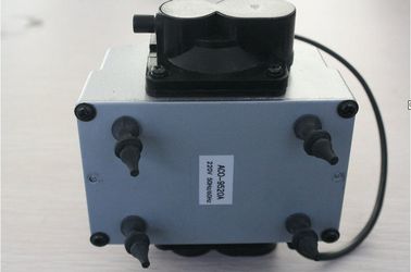 Mini bomba de aire dual del diafragma de la CA 18KPA/pequeño compresor de aire eléctrico de aluminio